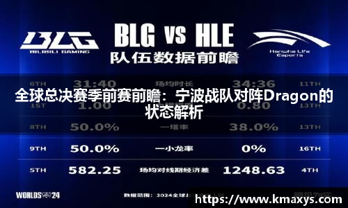 全球总决赛季前赛前瞻：宁波战队对阵Dragon的状态解析